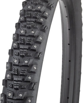 45NRTH Kahva Tire - 27.5 x 2.1, Tubeless, Folding, Black, 60 TPI, 240 Concave Carbide Studs
