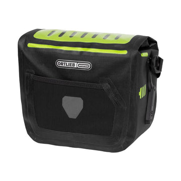 ORTLIEB HANDLEBAR BAG E-GLOW M BLACK 7L