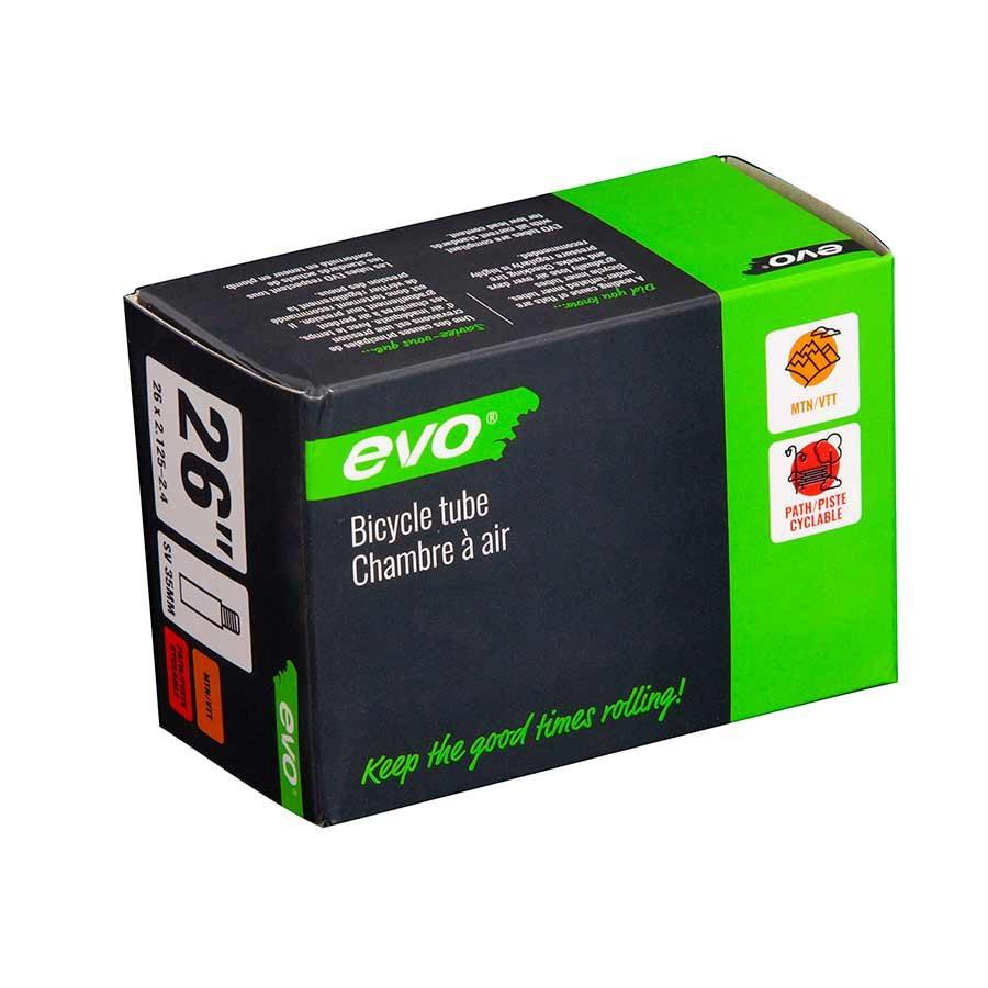 EVO SV Tube Schrader Valve: 48mm 26'' 2.125-2.40