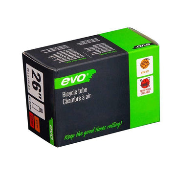 EVO SV Tube Schrader Valve: 48mm 26'' 2.125-2.40