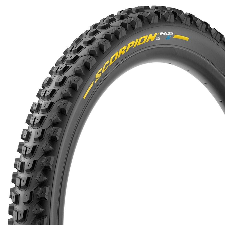 Pirelli, Scorpion Enduro S, Mountain Tire, 29''x2.40, Folding, Tubeless Ready, SmartGRIP Gravity, HardWALL, 60TPI, Yellow - Amego Electric Vehicles