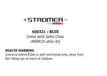 Stromer - Touch-up Paint Blue ST1 LE Blue (YS 7963) Cover with Matte Clear (400813)