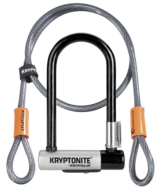 KRYPTONITE Kryptolok Mini-7 w/ 4' Flex Cable
