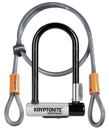 KRYPTONITE Kryptolok Mini-7 w/ 4' Flex Cable
