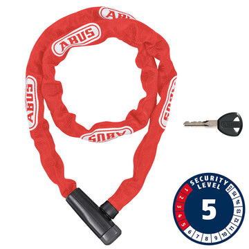 Abus, Steel-O-Chain 5805K Chain with key lock, 5mm x 75cm (5mm x 2.5')