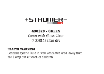 Stromer - Touch-up Paint Green ST1 S Green (G357Z) Cover with Gloss Clear (400811)