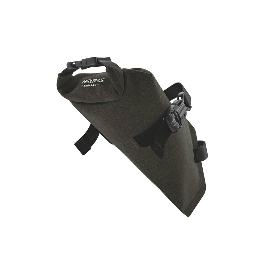 Brooks, Scape, Saddle roll bag, 1L, Green - Amego Electric Vehicles