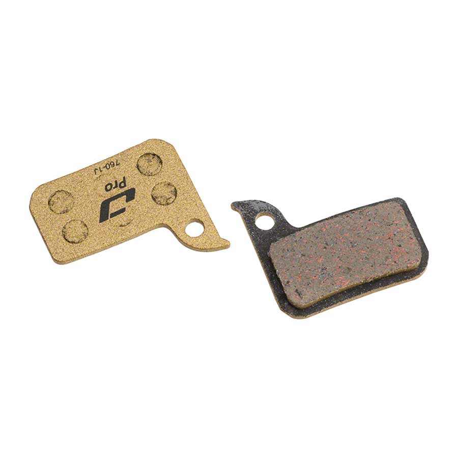 Jagwire, Pro Semi-Metallic, Disc Brake Pads, Shape: SRAM HRD/Level TLM, Semi-Metallic